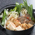 料理メニュー写真&nbsp;牛ホルモン鍋(辛味ダシ) 1人前