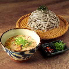 鴨の刻み入りごま味噌だれつけ蕎麦