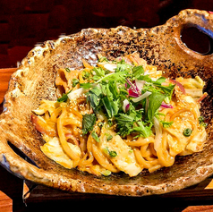 しあわせバター醤油の焼きうどん