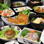 コースはどれもボリューム満点です。おまけもだします。