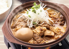 【人気の定食！】味噌もつ煮込み定食