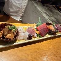 お刺身などの新鮮な魚介類をご用意しております