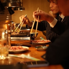 京橋 焼肉褒美の雰囲気1