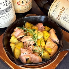 鶏モモとジャガイモの香草グリル