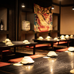 大人数の宴会には掘りごたつ式お座敷が最適！最大【60名】までOKです。