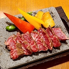 本日の黒毛和牛の玉ねぎ醤油焼き