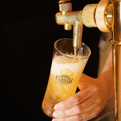 ランチのお供に極上ランチビール！お買い物の疲れを癒す