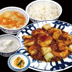 本場四川省のエビチリ