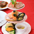 ＜アニバーサリーコースメニュー紹介＞【前菜】前菜5種の盛り合わせ～アフターヌーン仕様～