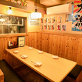 様々な人数に対応可能なテーブル席。お子様連れも大歓迎です！