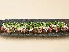 鶏レバー胡麻塩和え