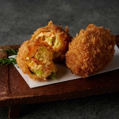 桜海老と春キャベツのクリームコロッケ
