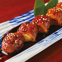 千住葱のつくね巻き