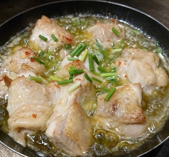 鶏肉のガーリックオイル焼