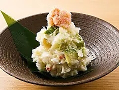 蟹とアボガドのポテトサラダ