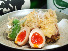 カリッとろ～り豚角煮の天ぷら