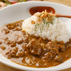 お肉屋さんの牛筋たっぷりカレー