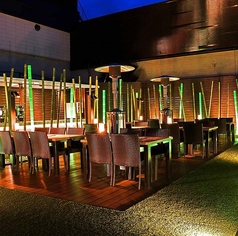 鴨川を眺める川沿いのお席は時に人気が高く、デートなどにぴったり♪