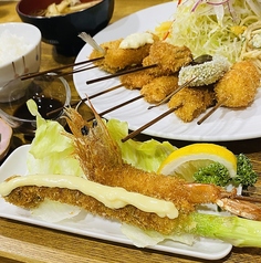 創作串かつ千尋のコース写真