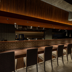 臨場感あるカウンター席（1名様から9名様）