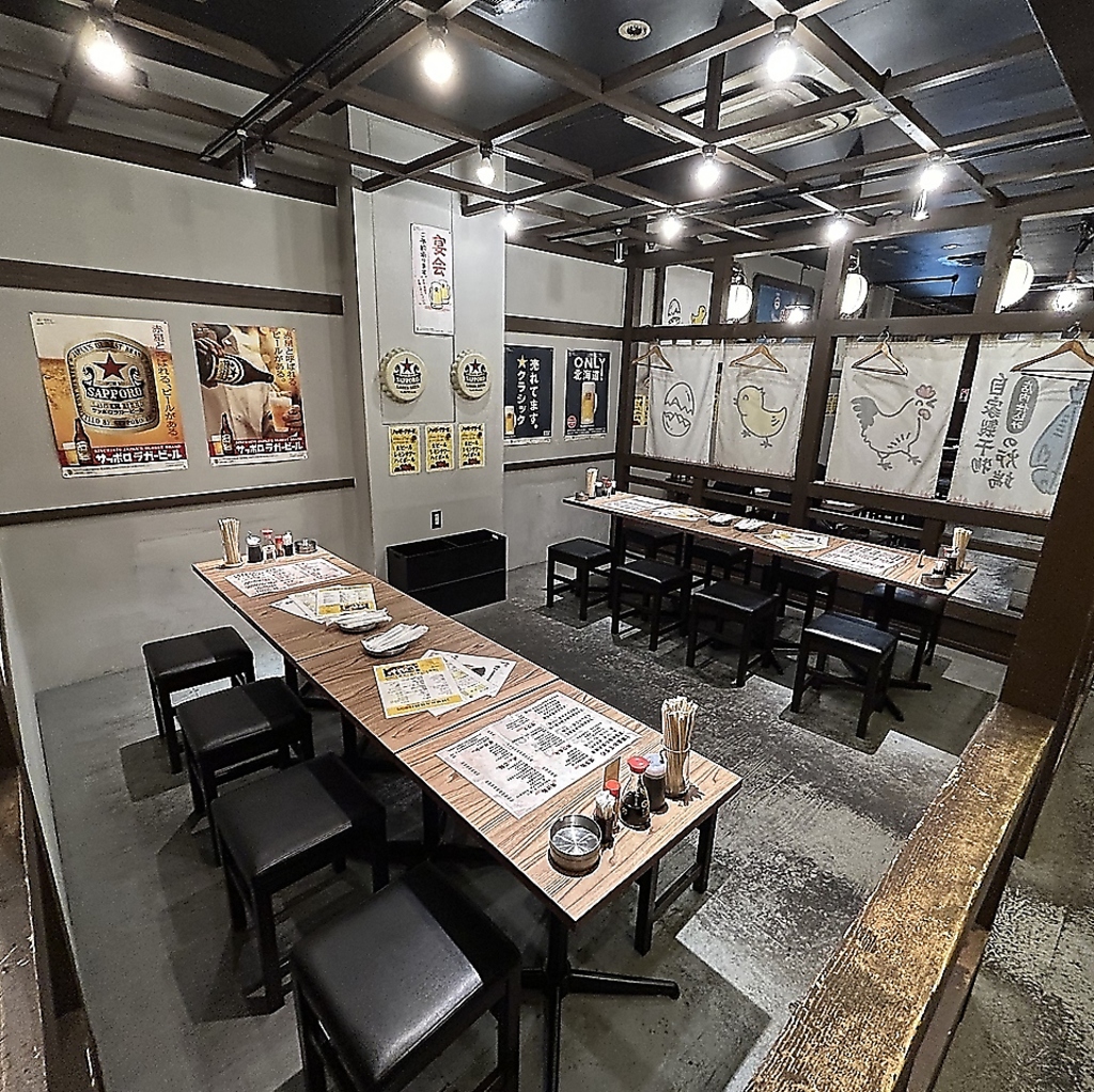 40名様以上のご予約で貸切ご利用ができます☆各種ご宴会に最適な飲み放題付きコース多数ございます◎