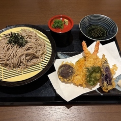 ざるうどん/そばと天盛りセット