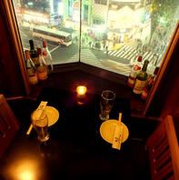 夜景カップル席あり!