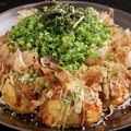 料理メニュー写真 ねぎかけ たこ焼き