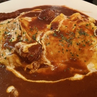 鉄板デミグラスオムライス