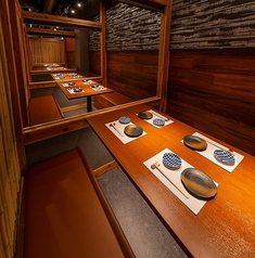 個室なので全体貸切は難しいですが、最大20名様ほどの団体様席のご用意あります。ご予算などはお電話でご相談ください。