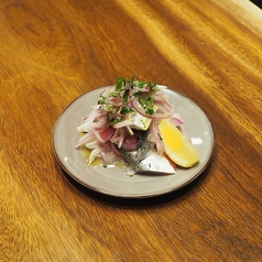 イワシと赤たまねぎのマリネ