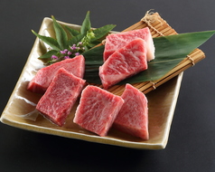 黒毛和牛 厳選部位3種盛り