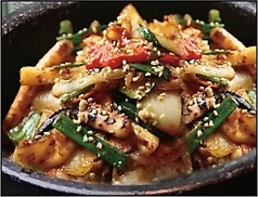 イカ炒め石焼ビビンパ/プルコギ石焼ビビンパ 各