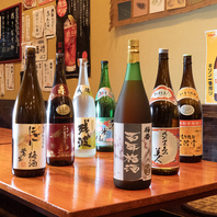 ◆豊富な日本酒・焼酎・梅酒メニュー◆