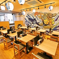 【京橋駅1分】広々とした海鮮居酒屋