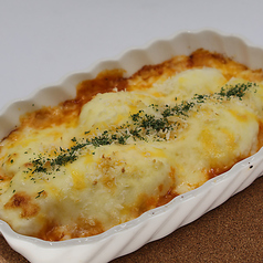 贅沢、海鮮とろ～りチーズグラタン