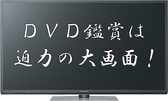 最大65インチTVでＤＶＤ鑑賞！大画面確約♪+1,100円で更に大きい75インチTVモニター、+1,500円で85インチプロジェクターソファールーム・95インチプロジェクター床上げフラットルームへ変更可能！