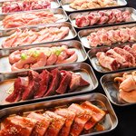 厳選ホルモンを食べ放題で♪飲み放題付3500円/4000円！