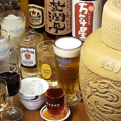 紹興酒や白酒などの中国酒と豊富なドリンクをご用意！