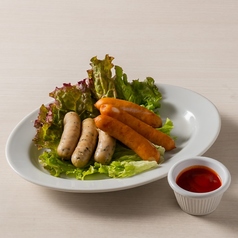 ソーセージ盛り合わせ