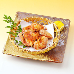 鴨スモークの七味揚げ