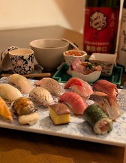 江坂鮨バル おーうえすとのコース写真