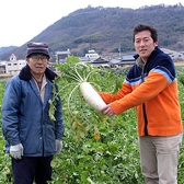 立派な大根♪この後店舗からお客様へご提供