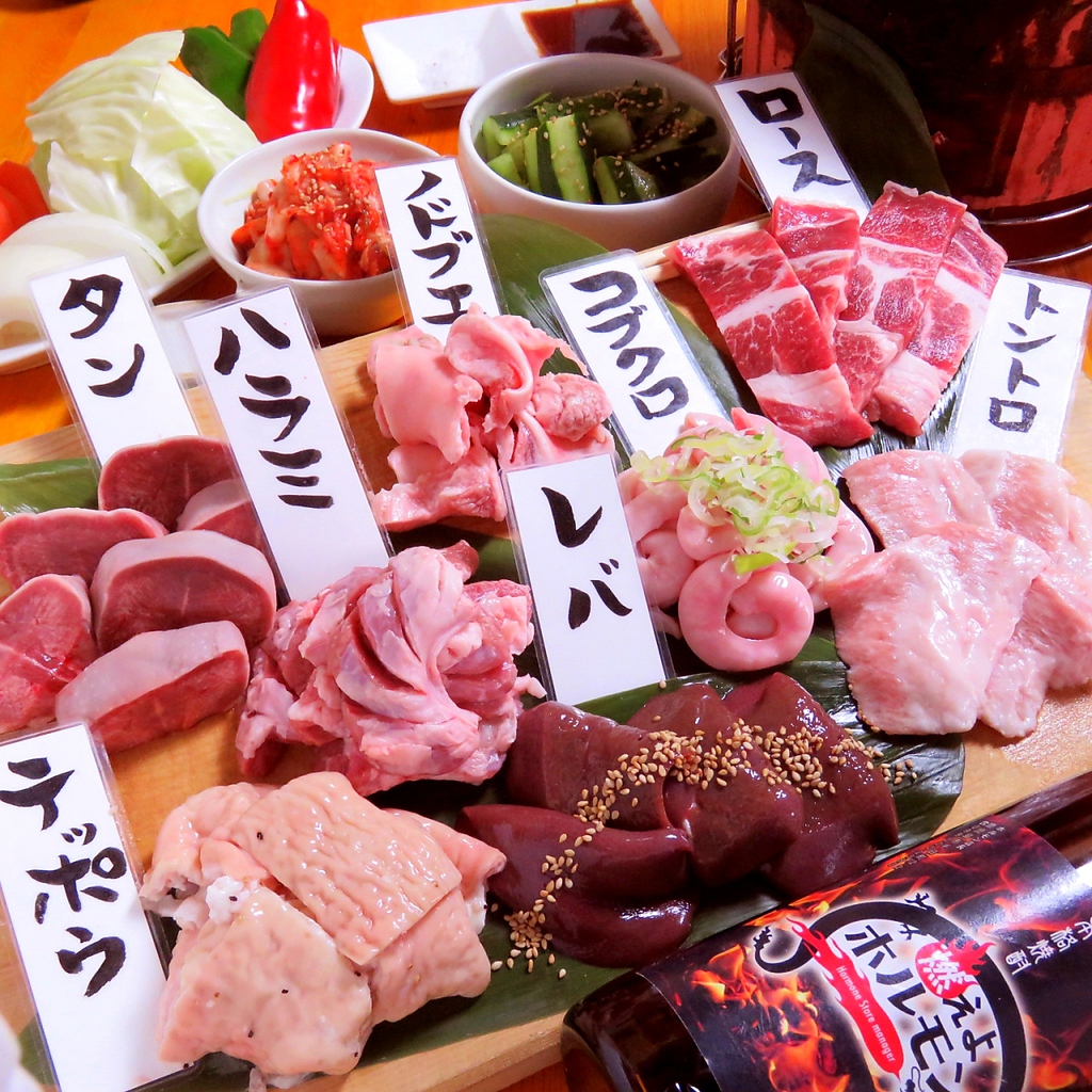 厳選して仕入れるから新鮮プリプリ♪豊富な種類が全部食べ放題！