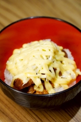 ネギマヨ焼豚丼