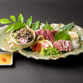 料理メニュー写真&nbsp;和牛肉刺盛り