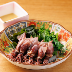 ホタルイカ酢味味噌和え