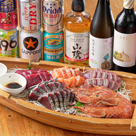 その日仕入れの新鮮食材で作るおまかせ料理をご提供
