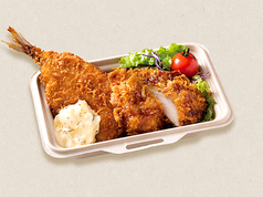長崎県産鯵フライとやわらかひれかつ（おかず）