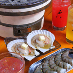 4000円コースでは、牛カルビや海鮮もなんと食べ放題OK！